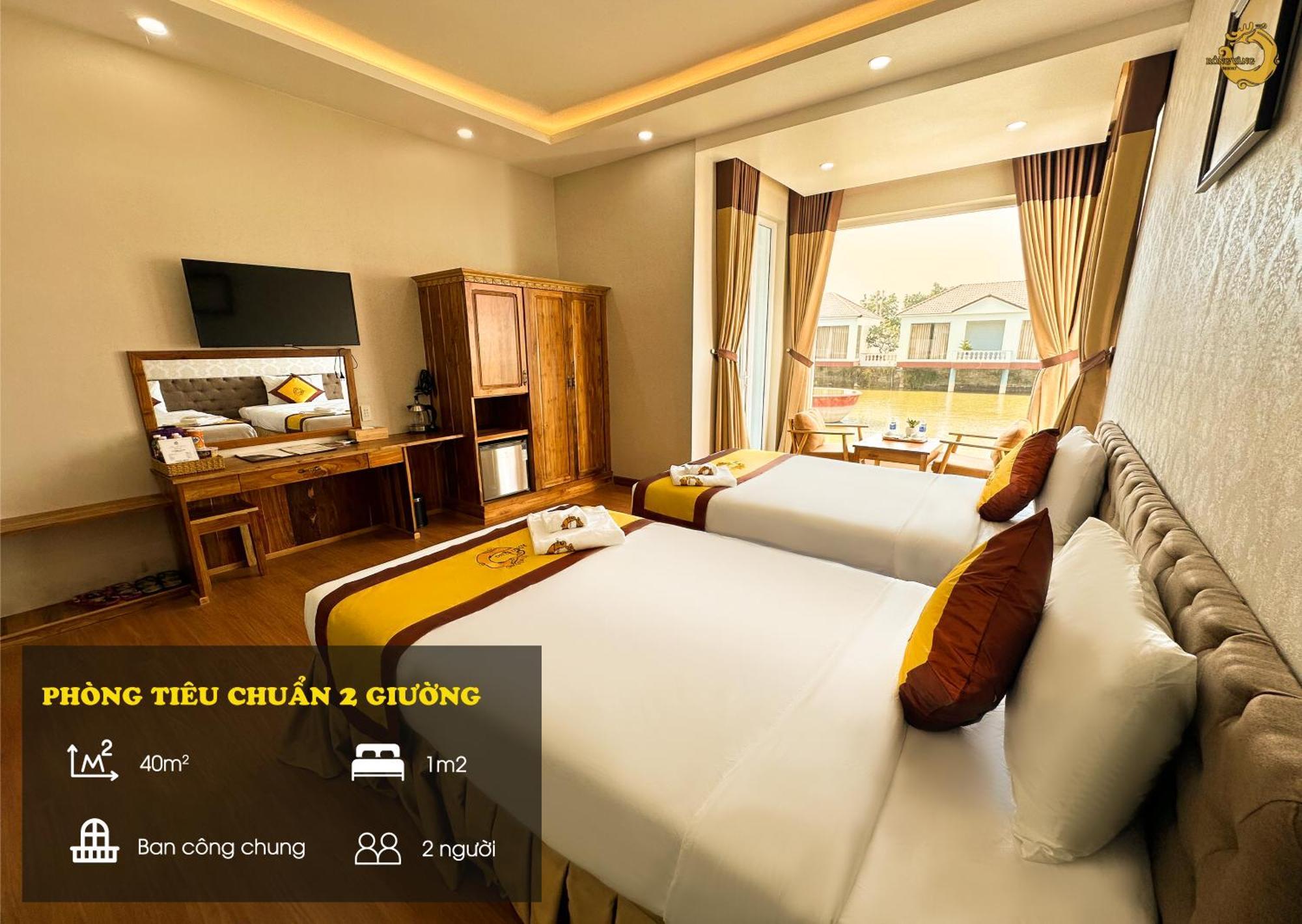 Rong Vang Resort Tri Ton Exterior foto